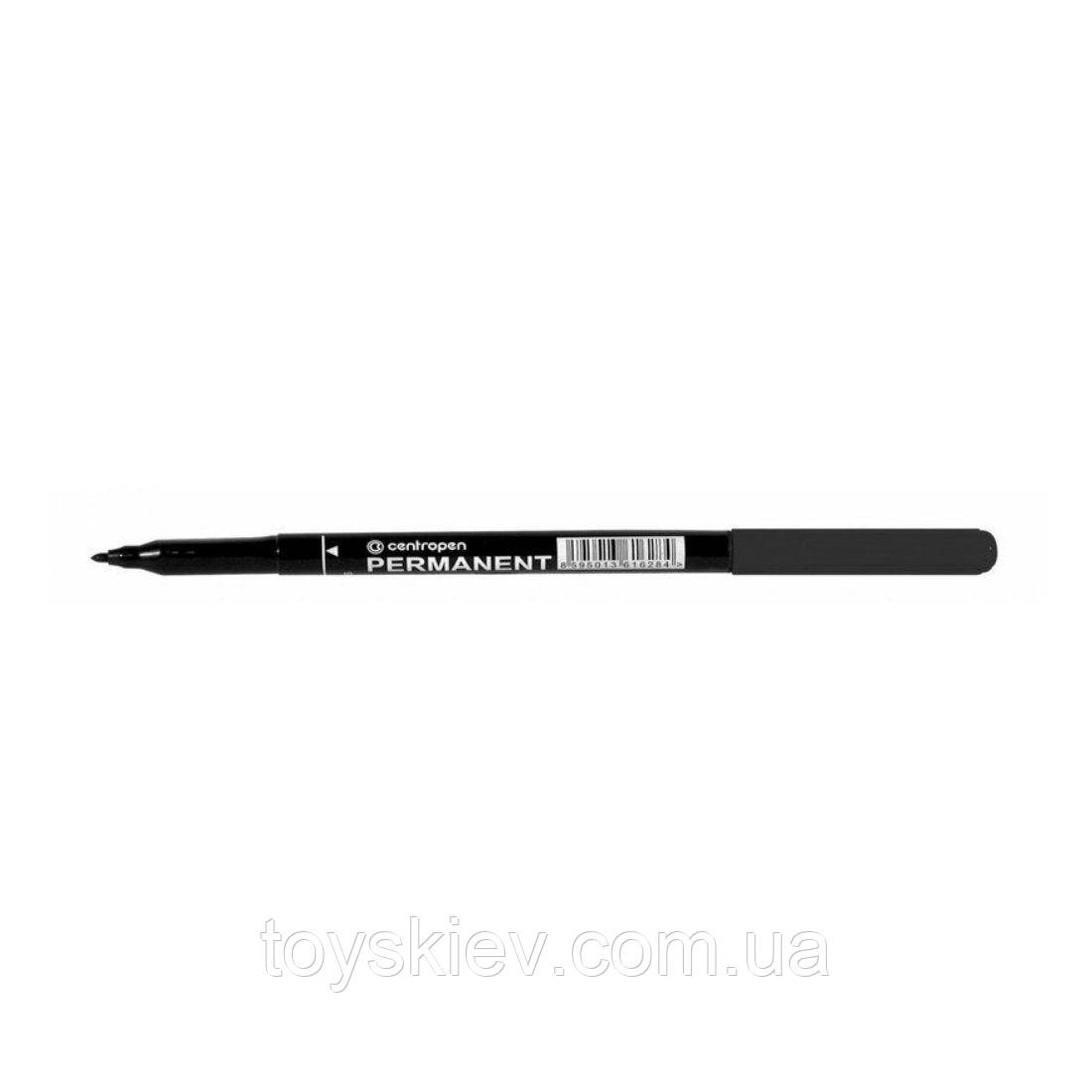 2536 Маркер Permanent 1 мм чорний, фото 1