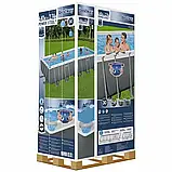 Каркасний басейн Bestway 5612B (640х274х132 см) з пісочним фільтром, драбиною і тентом, фото 8