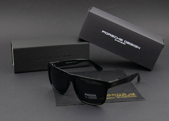 Окуляри чоловічі сонцезахисні Porsche Design поляризаційні (арт. WL2313P) глянсова оправа, фото 3