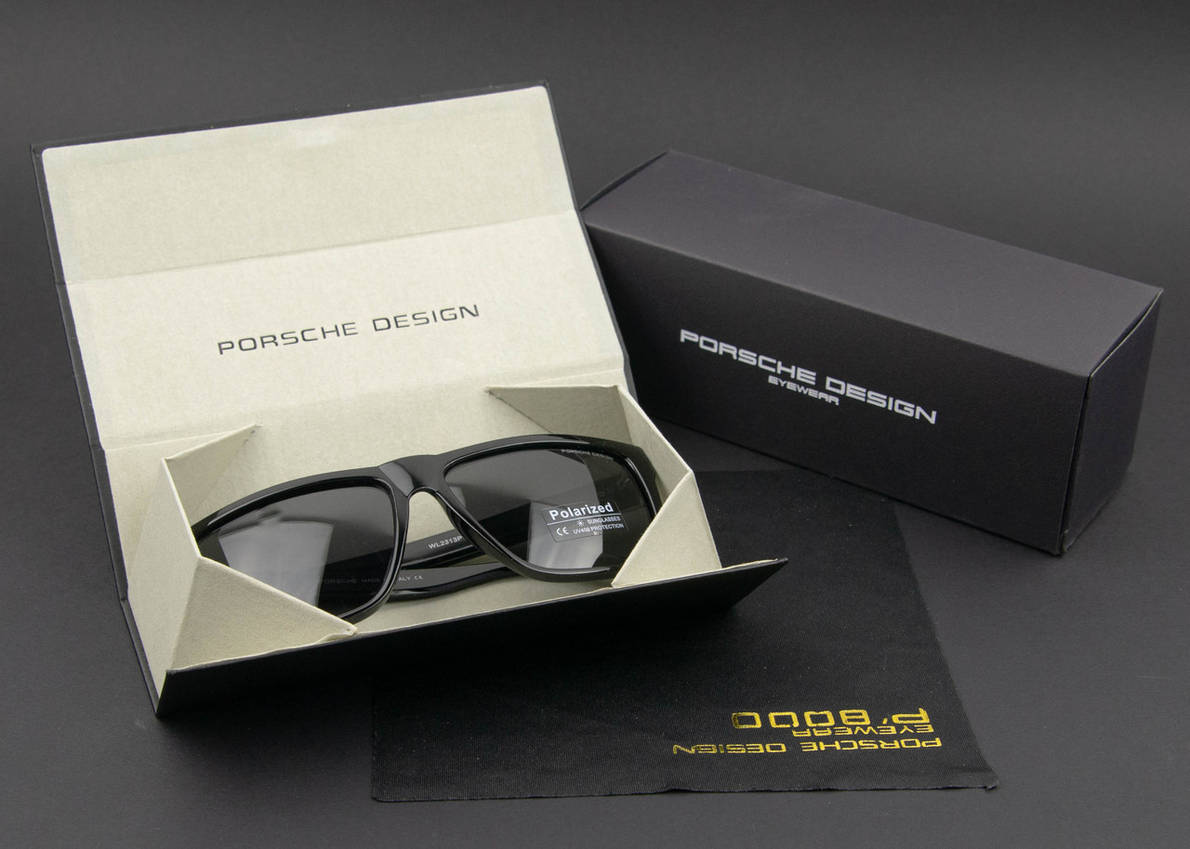 Окуляри чоловічі сонцезахисні Porsche Design поляризаційні (арт. WL2313P) глянсова оправа, фото 1