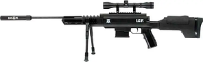 Пневматична гвинтівка Norica Black OPS (Sniper + приціл 4x32 + сошки)