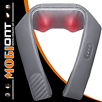 Масажер NAIPO oCuddle Plus Shiatsu Rechargeable Massager для плечей та шиї з вібрацією oCuddle-P1 UA