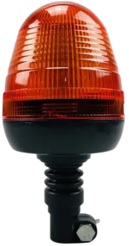 Маячок проблисковий 12 В/24 В 60 LED chip 5730 кріплення на штир, багатофункціональний сигнал аварійний, фото 1