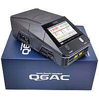 Зарядний пристрій ToolkitRC Q6AC 4 канала 1000Вт вбудований блок живлення 400Вт Зарядка для дронів