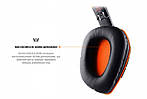 Bluetooth-гарнітура Kotion EACH B3506 Black/Orange (ktb3506bt), фото 6