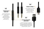 Bluetooth-гарнітура Kotion EACH B3506 Black/Orange (ktb3506bt), фото 10