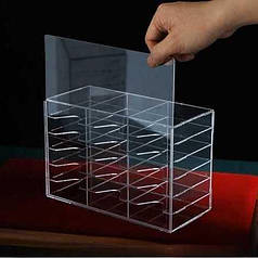 Акрилова шафа для карт (на 18 колод)