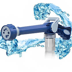 Розпилювач для води, 8 режимів поливу, Ez Jet Water Cannon / Водяна пушка / Насадка на шланг водомет
