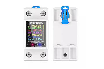 Смарт лічильник на Din-рейку ATORCH GR2PWS (WiFi+реле+kW/h)