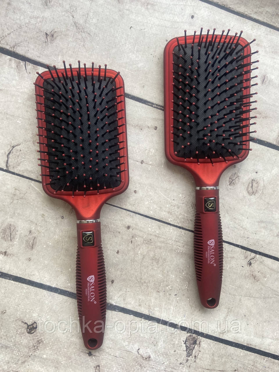Масажна щітка для волосся SALON PROFESSIONAL квадрат 9561