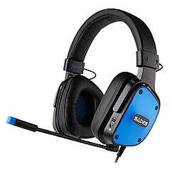 Гарнітура Sades SA-722 Dpower Black/Blue (sa722blj)