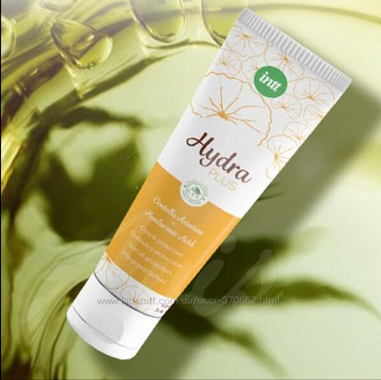 Лубрикант із гіалуроновою кислотою на водній основі Intt Hydra Plus 100 мл