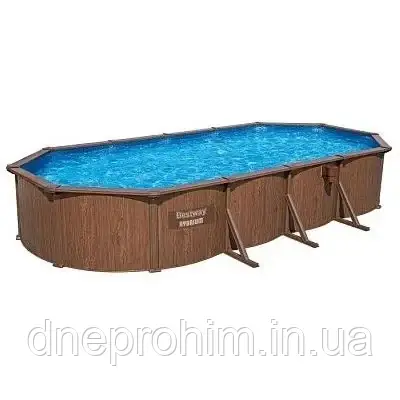 Збірний басейн Bestway Hydrium 561CW (732х366х132 см) з пісочним фільтром, сходами та тентом