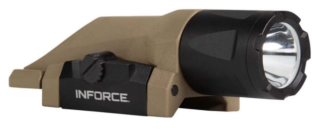 Гвинтівковий ліхтар INFORCE WML, FDE, Primary LED: White; Secondary LED: IR Gen3 IF71013FDE, фото 1