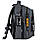 Рюкзак Kite Education teens Naruto Shippuden NR25-8001M M(130 — 145 см) 40x29x17 сірий, фото 3