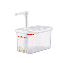 Дозатор для соусів Araven 1/4 1 порція — 30 мл 4,3 л 26,5х16,2 см h19 см (01358 Ar)