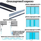 Морозостійка ПВХ стрічка 300х3 мм, стрічка холодостійка для ПВХ штори, стрічка ПВХ в рефрижератор, холодостійка ПВХ 1 м.пог., фото 8