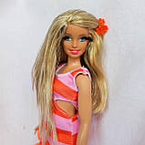 Лялька барбі з перепрошитим волоссям і накладними віями, фото 4