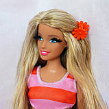 Лялька барбі з перепрошитим волоссям і накладними віями, фото 7