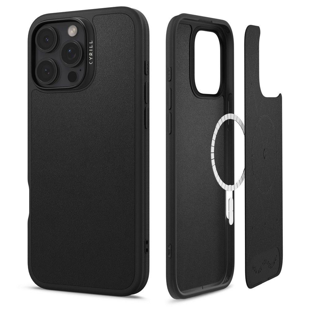 Чохол Spigen для iPhone 16 Pro - Cyrill Kajuk MagSafe, Black (ACS08404)