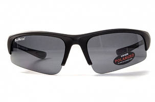 Окуляри поляризаційні BluWater Bay Breeze Polarized (gray) чорні, фото 3