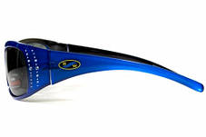 Окуляри поляризаційні BluWater Biscayene Blue Polarized (gray) чорні, фото 4