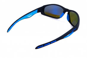 Окуляри поляризаційні BluWater Buoyant-2 Polarized (G-Tech™ blue) дзеркальні сині, фото 4