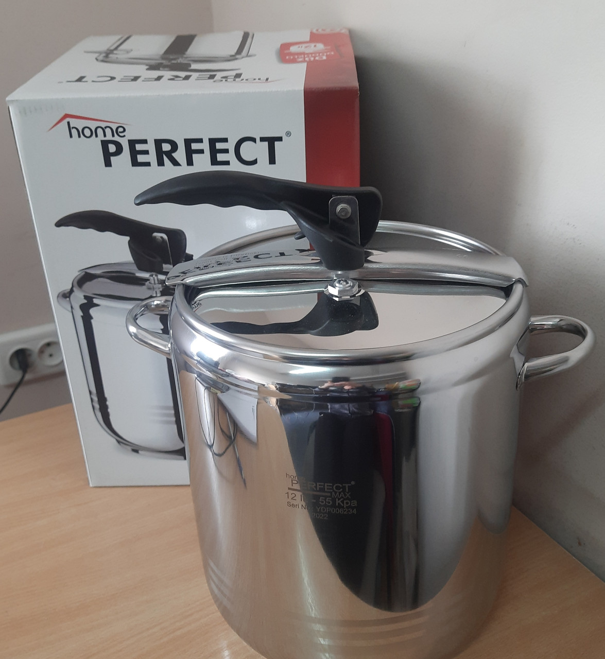 Скороварка автоклав 12 л. Home Perfect Туреччина з нержавіючої сталі
