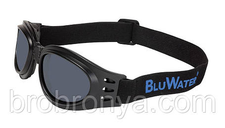 Окуляри поляризаційні BluWater Drifter Polarized (gray) чорні, фото 1