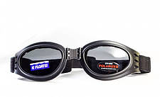Окуляри поляризаційні BluWater Drifter Polarized (gray) чорні, фото 3