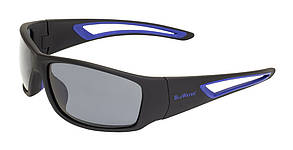 Окуляри поляризаційні BluWater Intersect-2 Polarized (gray) чорні, фото 1