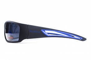 Окуляри поляризаційні BluWater Intersect-2 Polarized (gray) чорні, фото 4