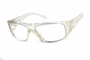 Окуляри під діоптрії Global Vision RX-iRop-11 Crystal (clear) RX-able, прозорі в прозорій оправі, фото 5