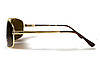 Окуляри поляризаційні BluWater Navigator-2 Polarized (brown), коричневі в золотистій оправі, фото 9