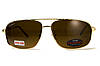Окуляри поляризаційні BluWater Navigator-2 Polarized (brown), коричневі в золотистій оправі, фото 10
