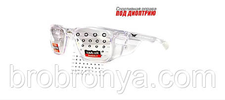Окуляри під діоптрії Global Vision RX-T Crystal (rx-able) (clear), прозорі в прозорій оправі, фото 1