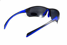 Окуляри поляризаційні BluWater Samson-3 Polarized (gray), чорні, фото 5
