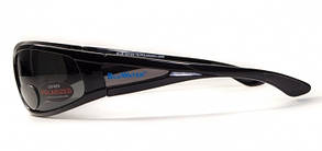Окуляри біфокальні поляризаційні BluWater Bifocal-3 (+2.0) Polarized (gray) (чорна біфокальна лінза з діоптріями), фото 4
