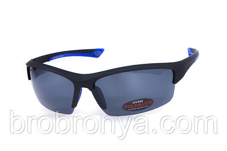 Окуляри поляризаційні BluWater Daytona-1 Polarized (gray), сірі гідрофобні лінзи (Repelon™), фото 1