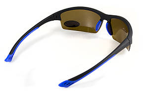 Окуляри поляризаційні BluWater Daytona-1 Polarized (brown), гідрофобні коричневі лінзи (Repelon™), фото 5