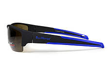 Окуляри поляризаційні BluWater Daytona-2 Polarized (brown), гідрофобні коричневі лінзи (Repelon™), фото 3
