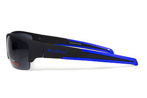 Окуляри поляризаційні BluWater Daytona-2 Polarized (gray), сірі гідрофобні лінзи (Repelon™), фото 3