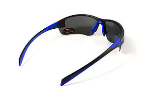 Окуляри поляризаційні BluWater Samson-3 Polarized (gray), сині дзеркальні, фото 5