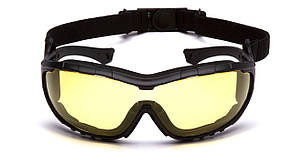 Захисні окуляри Pyramex V3T (amber) Anti-Fog, жовті, фото 4