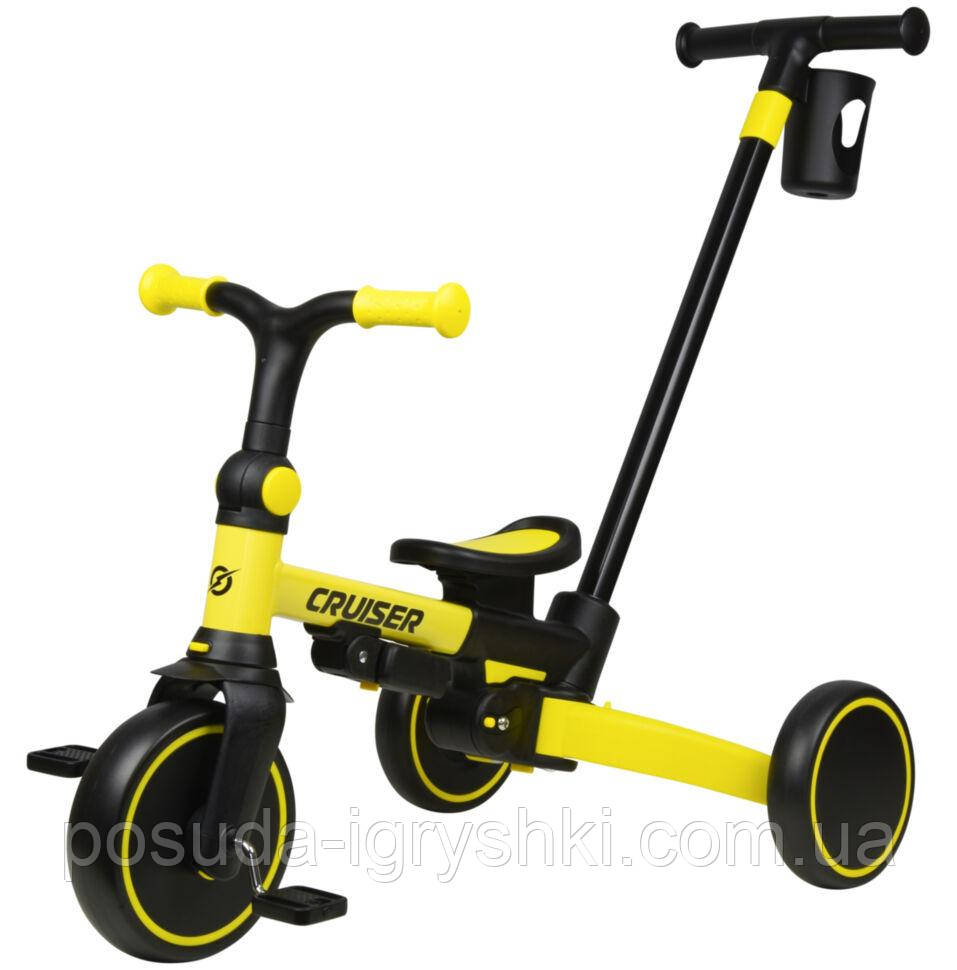 Біговел Tri-cycle Cruiser Milano 001 жовтий