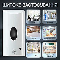 Дозатор (диспенсер) сенсорний для антисептика і дезінфікуючої рідини безконтактний SBT group 7960A, фото 7