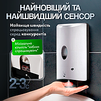 Дозатор (диспенсер) сенсорний для антисептика і дезінфікуючої рідини безконтактний SBT group 7960A, фото 4