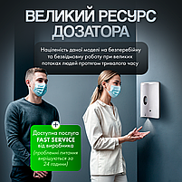 Дозатор (диспенсер) сенсорний для антисептика і дезінфікуючої рідини безконтактний SBT group 7960A, фото 8