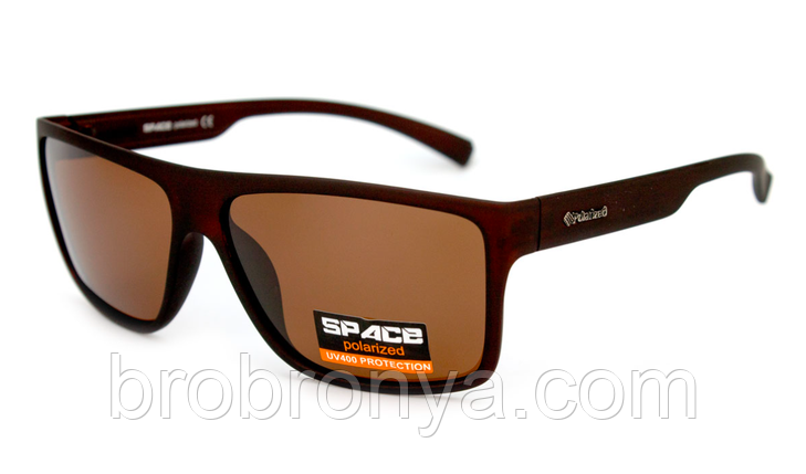 Темні окуляри з поляризацією Space SPC21500-C2 polarized (brown), фото 1