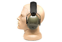 Навушники захисні Venture Gear VGPM9022C (захист NRR 24 dB), оливкові + беруші в комплекті, фото 6